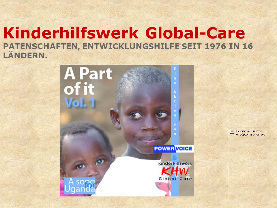 Kinderhilfswerk Global-Care PATENSCHAFTEN, ENTWICKLUNGSHILFE SEIT 1976 IN 16 LÄNDERN.