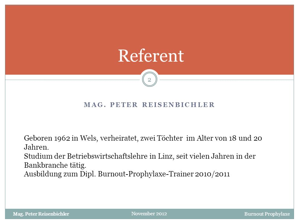 Mag. Peter reisenbichler