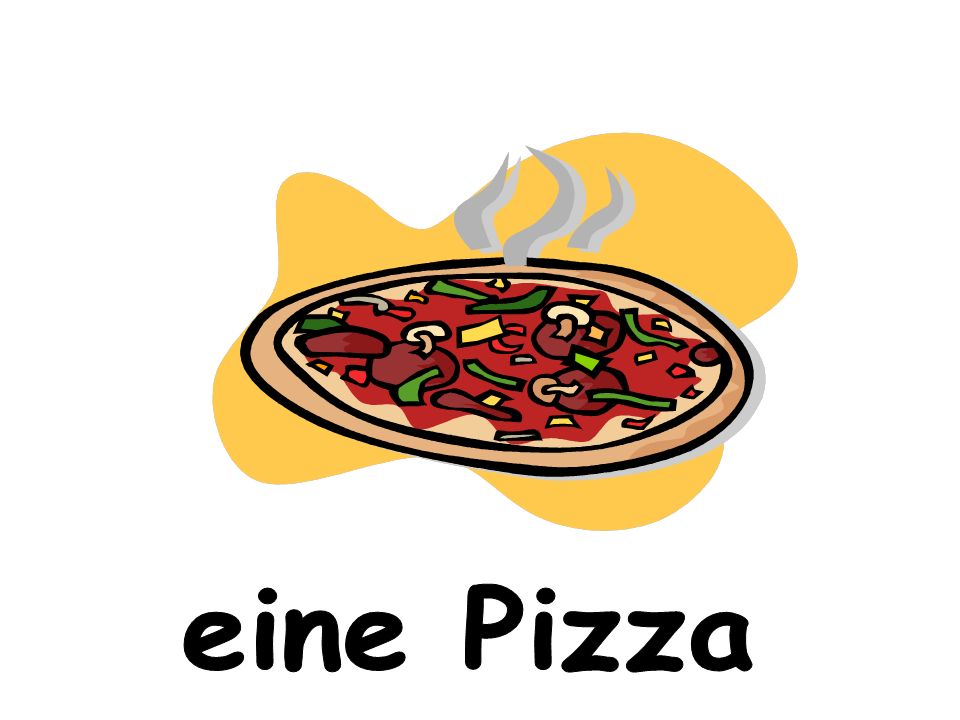 eine Pizza