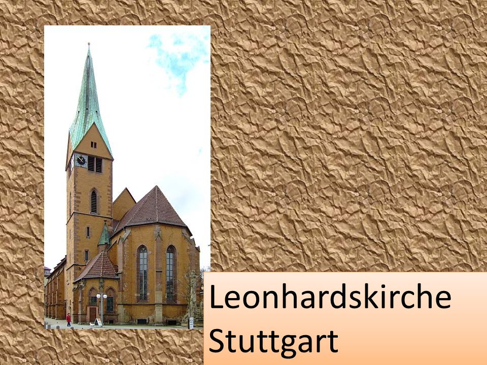 Leonhardskirche Stuttgart