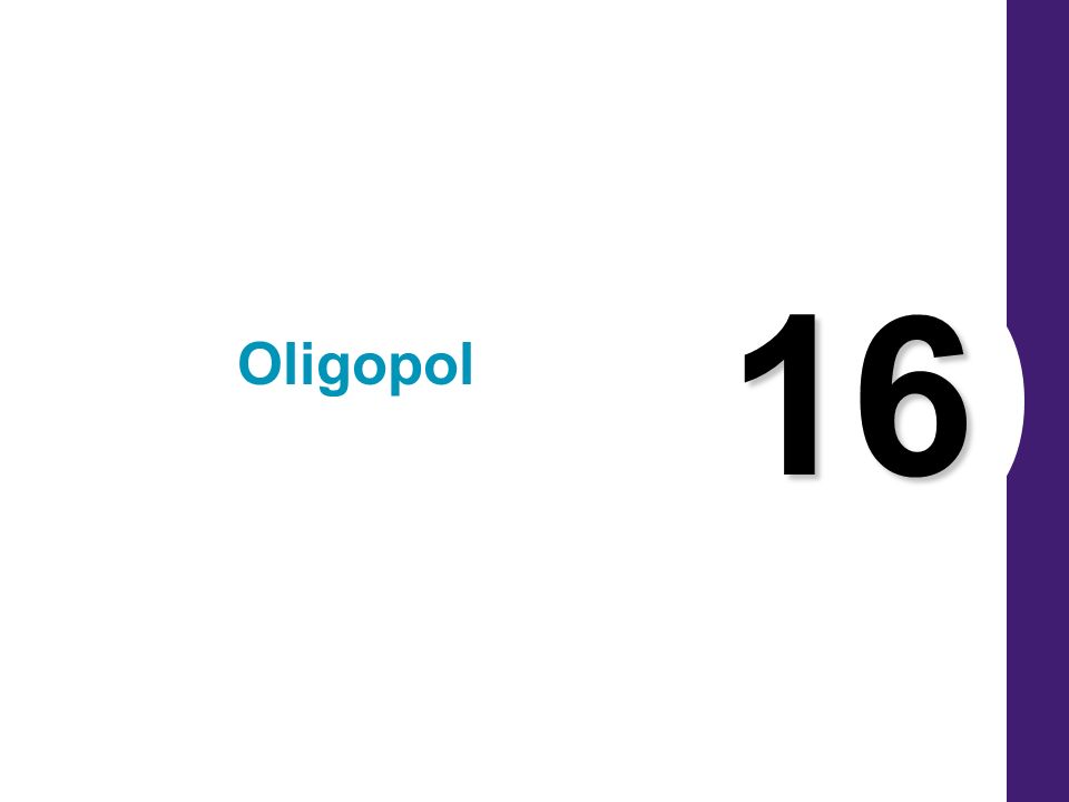 Oligopol 16