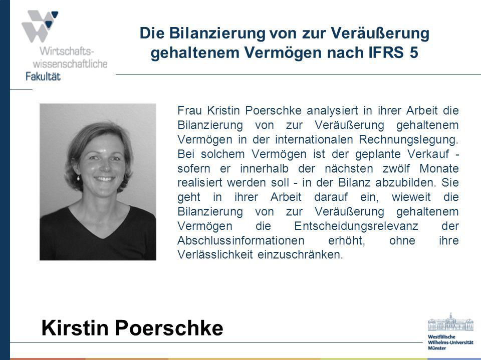 Die Bilanzierung von zur Veräußerung gehaltenem Vermögen nach IFRS 5