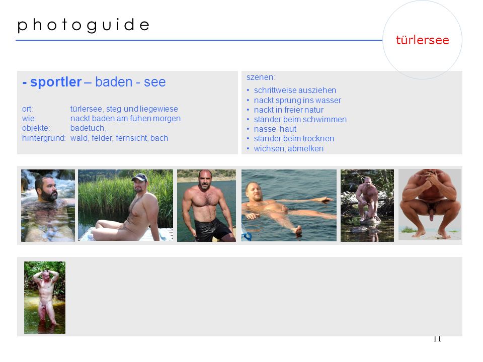 p h o t o g u i d e - sportler – baden - see türlersee szenen: