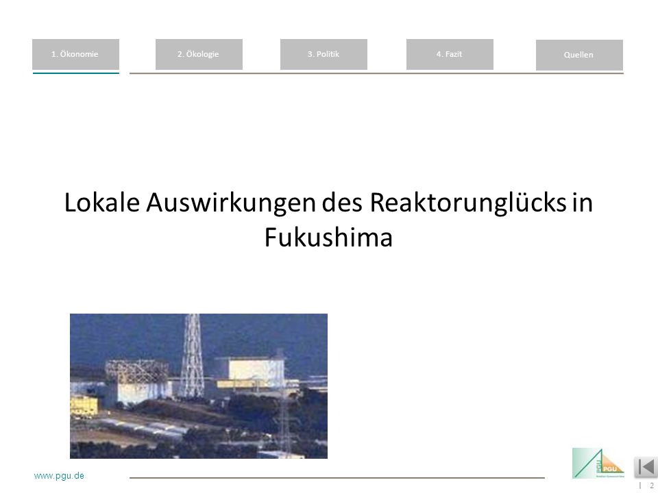 Lokale Auswirkungen des Reaktorunglücks in Fukushima
