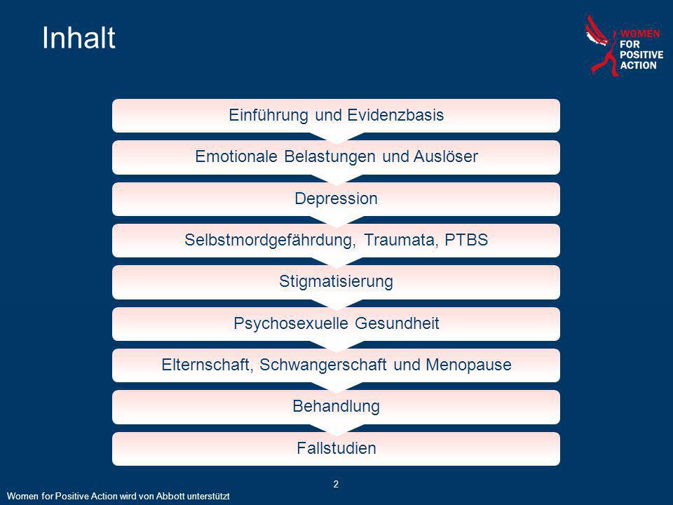 Inhalt Einführung und Evidenzbasis Emotionale Belastungen und Auslöser