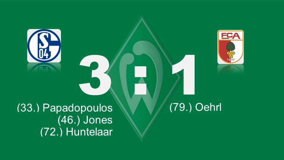 3 : 1 Bochum – KSC (33.) Papadopoulos (79.) Oehrl (46.) Jones