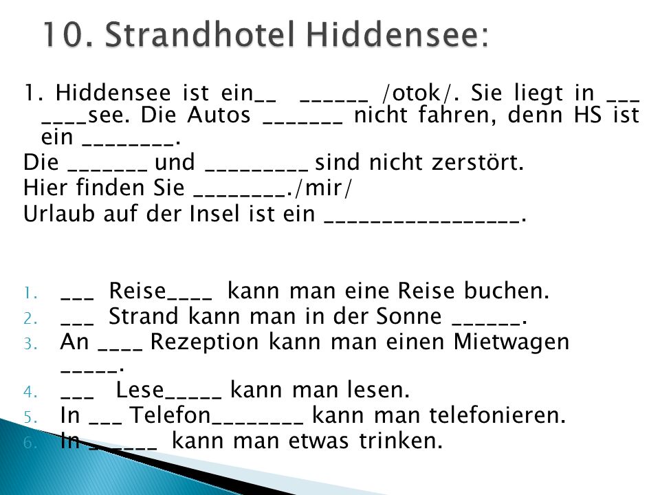 10. Strandhotel Hiddensee: