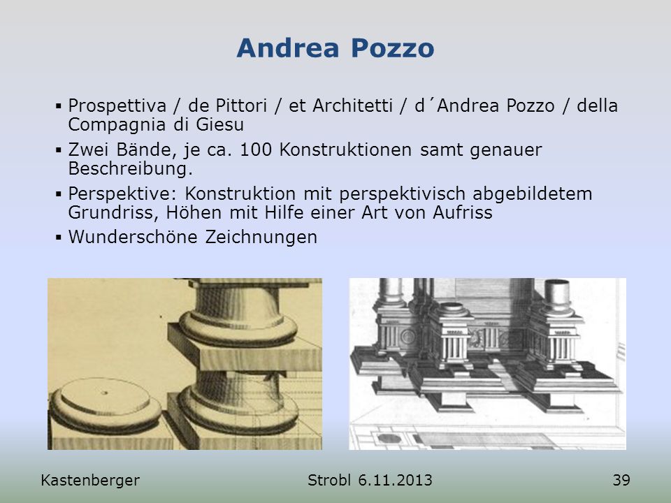 Andrea Pozzo Prospettiva / de Pittori / et Architetti / d´Andrea Pozzo / della Compagnia di Giesu.