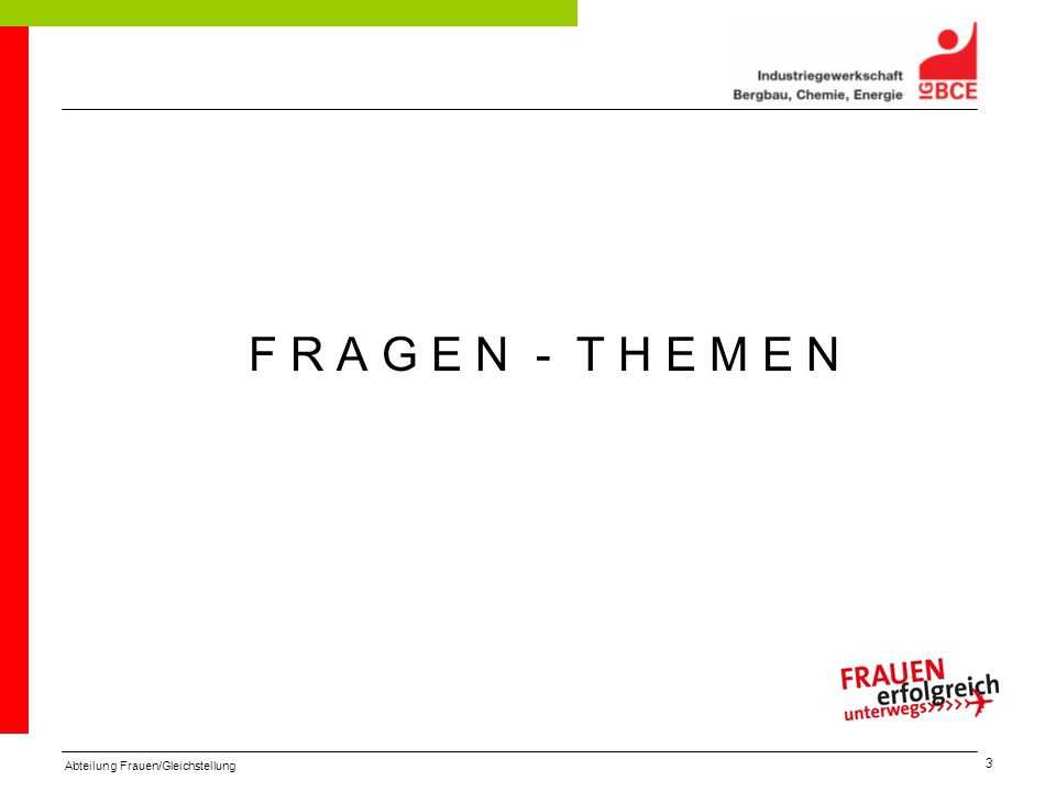 F R A G E N - T H E M E N