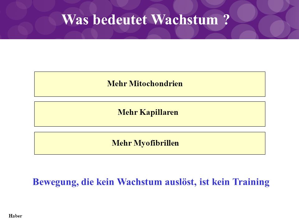 Was bedeutet Wachstum Mehr Mitochondrien. Mehr Kapillaren. Mehr Myofibrillen. Bewegung, die kein Wachstum auslöst, ist kein Training.