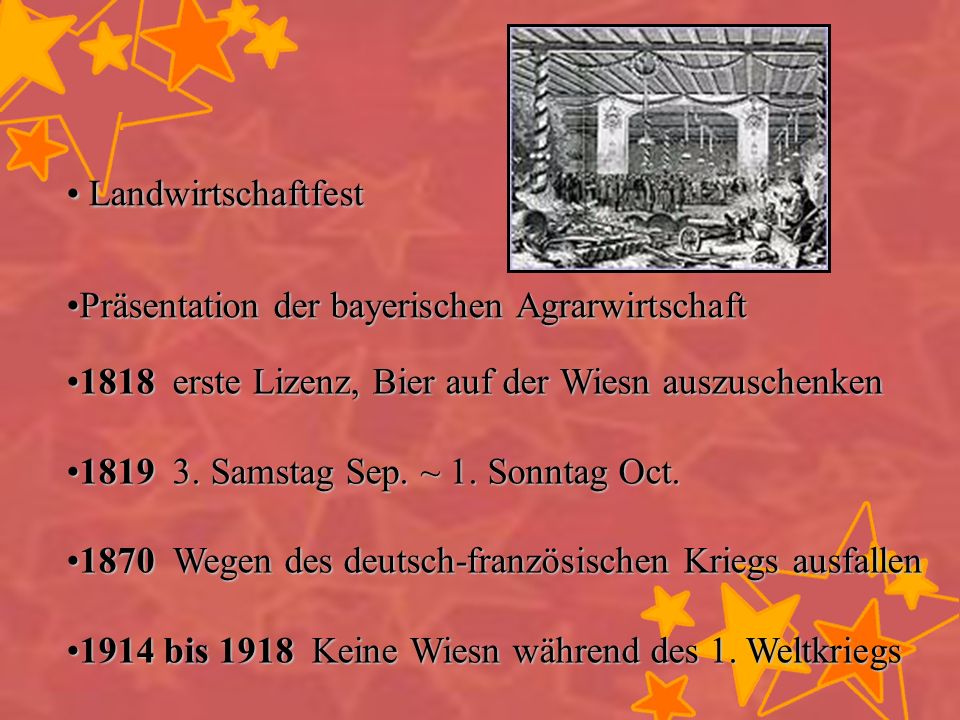 Landwirtschaftfest Präsentation der bayerischen Agrarwirtschaft erste Lizenz, Bier auf der Wiesn auszuschenken.