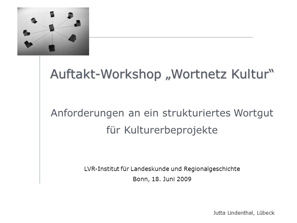 Terminologie - Deckblatt