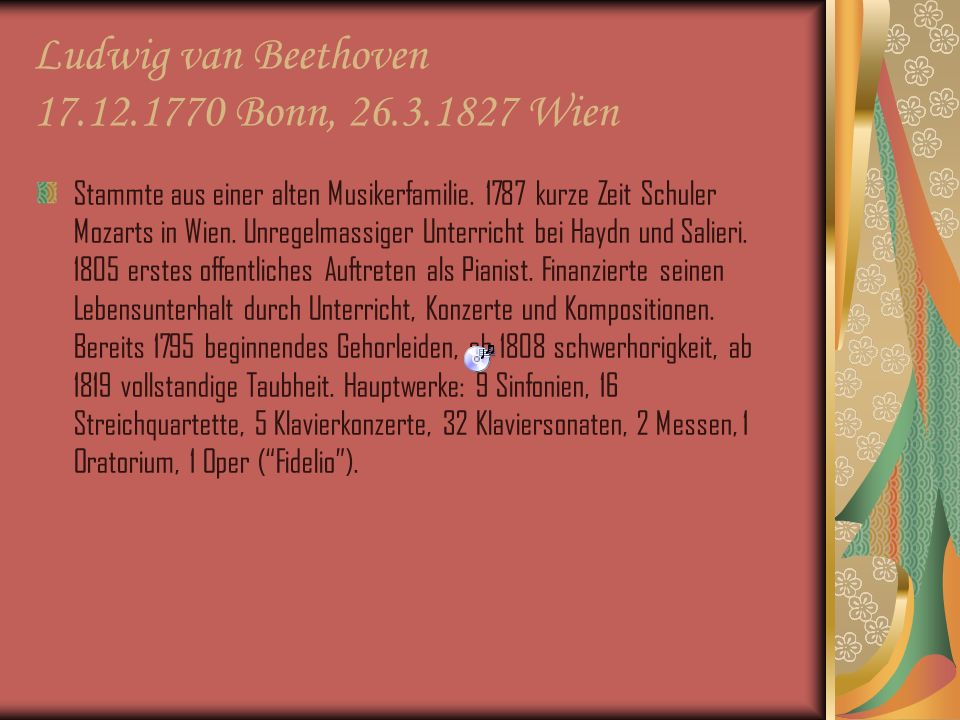 Ludwig van Beethoven Bonn, Wien