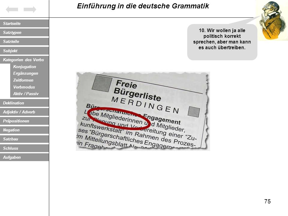 10. Wir wollen ja alle politisch korrekt sprechen, aber man kann es auch übertreiben.