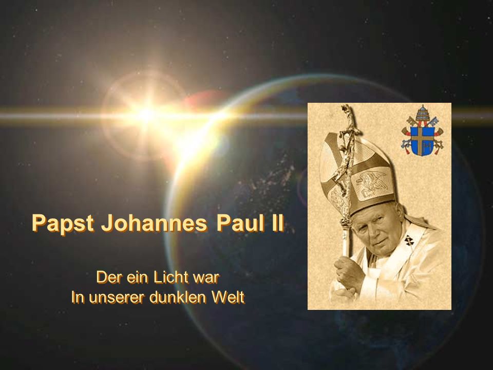 In unserer dunklen Welt