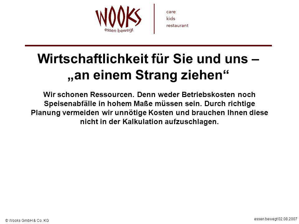 Wirtschaftlichkeit für Sie und uns – „an einem Strang ziehen