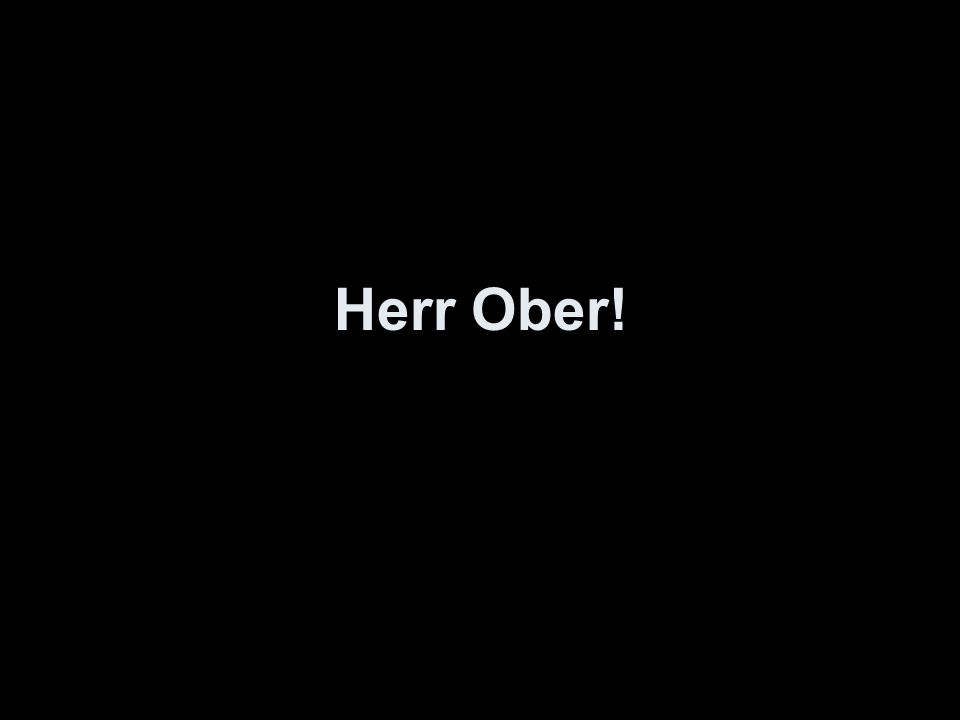 Herr Ober!