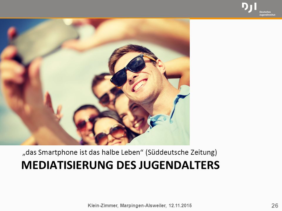 Mediatisierung des Jugendalters