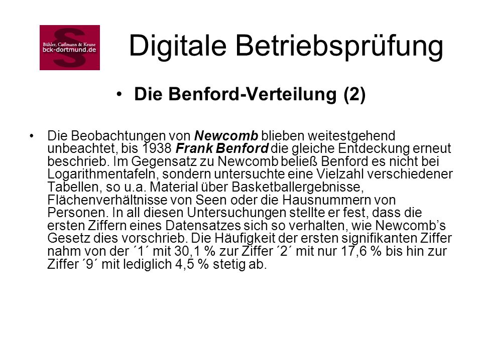 Digitale Betriebsprüfung