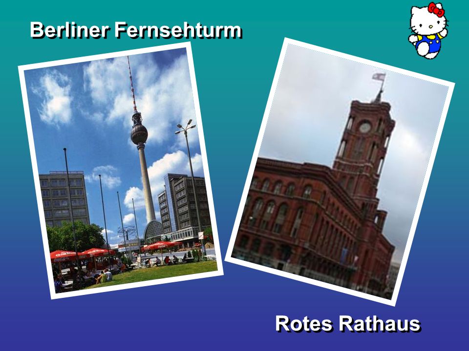 Berliner Fernsehturm Rotes Rathaus