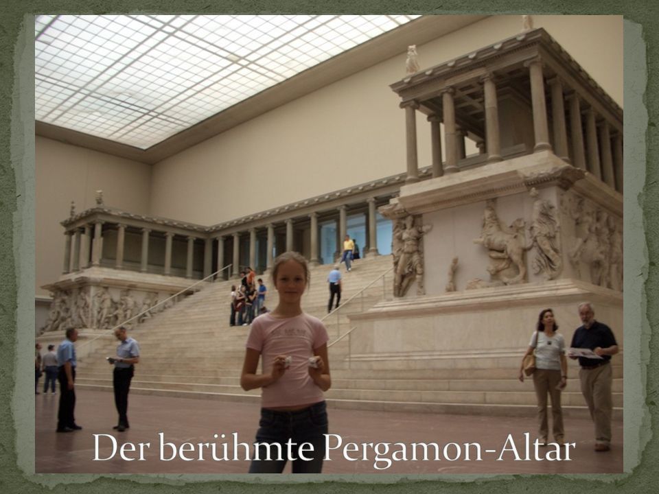Der berühmte Pergamon-Altar