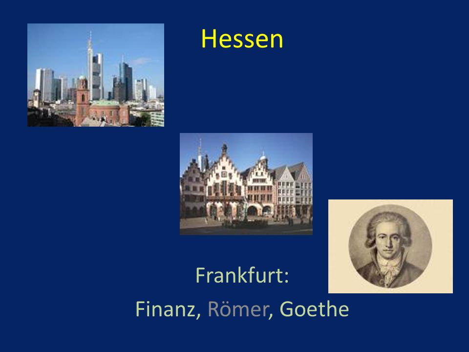 Frankfurt: Finanz, Römer, Goethe
