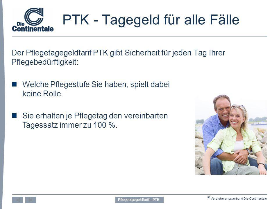 PTK - Tagegeld für alle Fälle