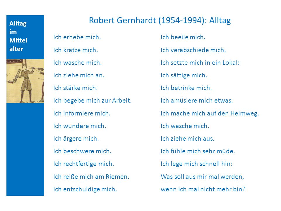 Robert Gernhardt ( ): Alltag