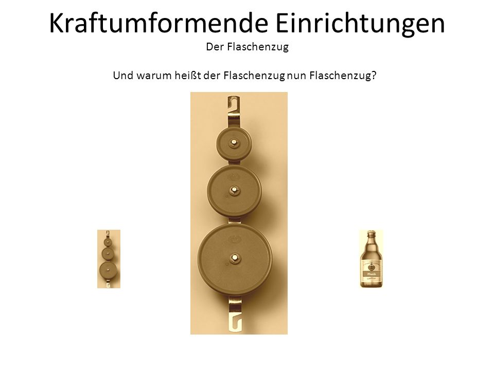 Kraftumformende Einrichtungen