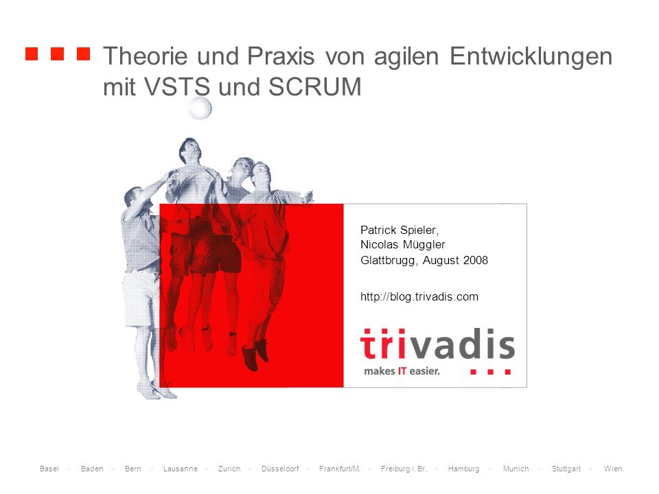 Theorie und Praxis von agilen Entwicklungen mit VSTS und SCRUM
