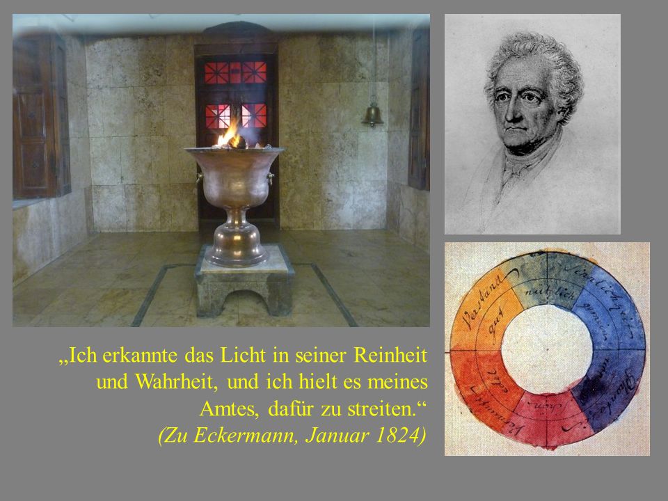 „Ich erkannte das Licht in seiner Reinheit und Wahrheit, und ich hielt es meines Amtes, dafür zu streiten.