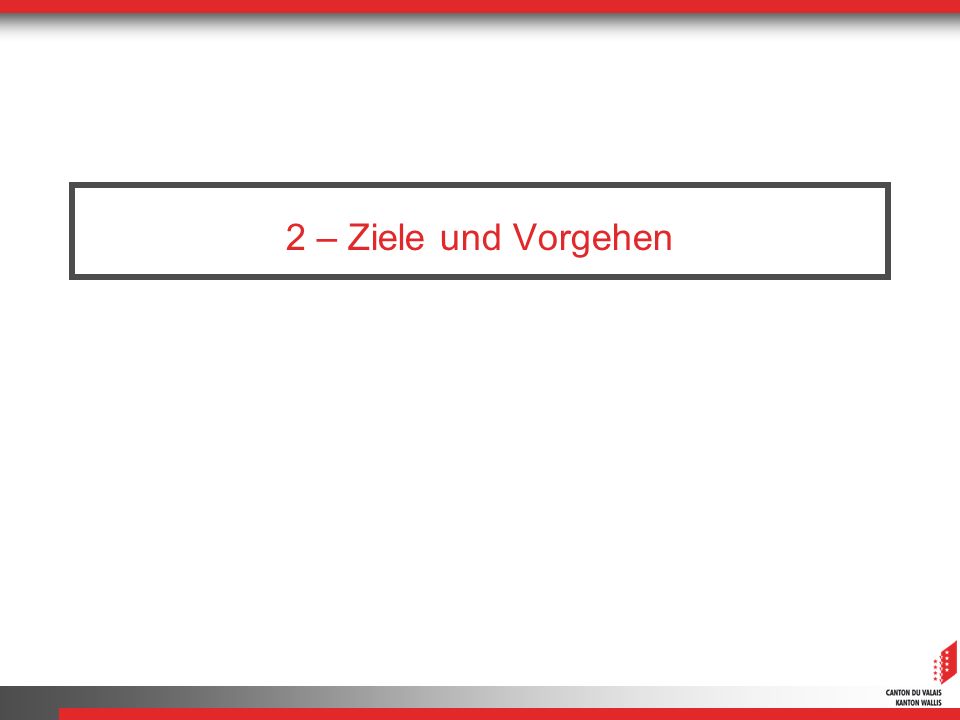 2 – Ziele und Vorgehen