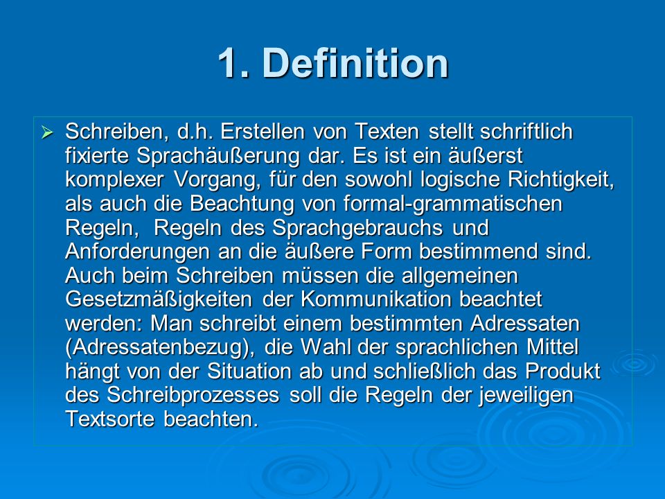 1. Definition