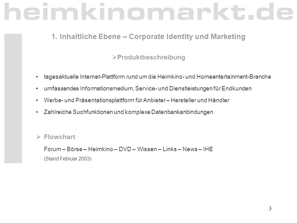 1. Inhaltliche Ebene – Corporate Identity und Marketing