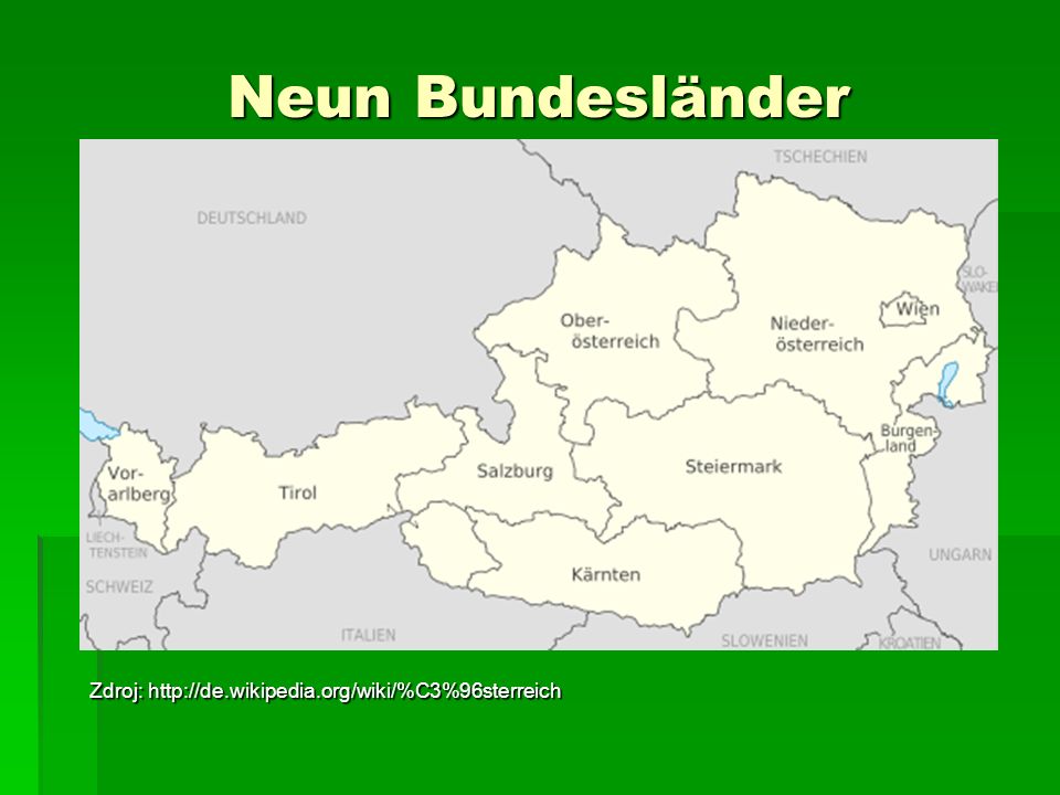 Neun Bundesländer Zdroj: