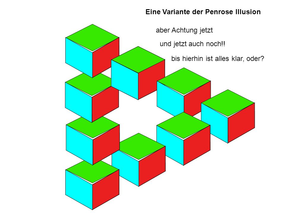 Eine Variante der Penrose Illusion