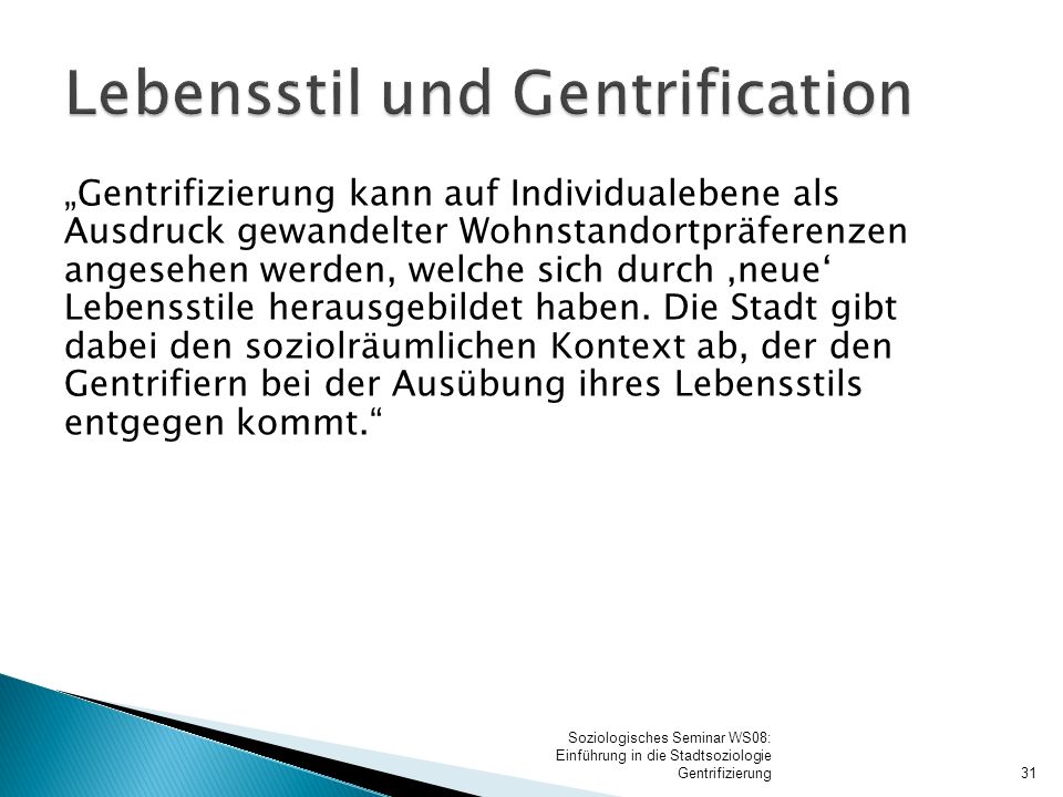 Was sind Lebensstile