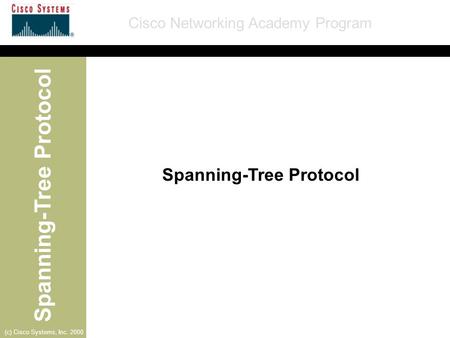 Spanning-Tree Protocol