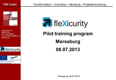 Pilot training program
