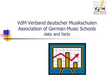 VdM Verband deutscher Musikschulen Association of German Music Schools data and facts.
