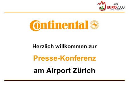 Herzlich willkommen zur Presse-Konferenz am Airport Zürich