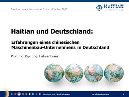 Haitian und Deutschland: