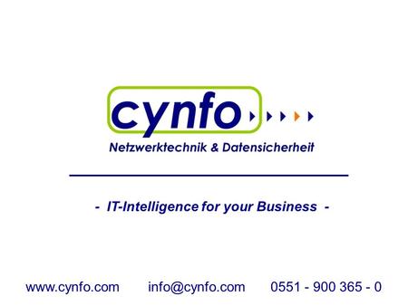 - IT-Intelligence for your Business -