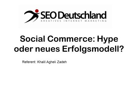 Social Commerce: Hype oder neues Erfolgsmodell?