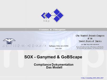 SOX - Ganymed & GoBScape