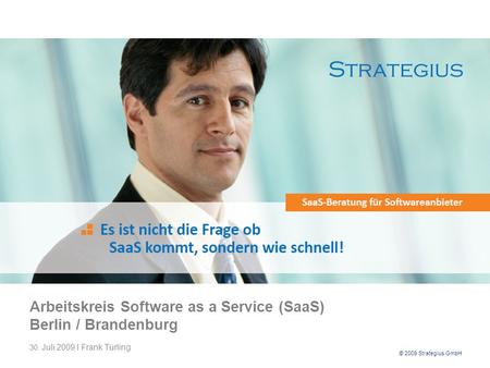 Arbeitskreis Software as a Service (SaaS) Berlin / Brandenburg 30