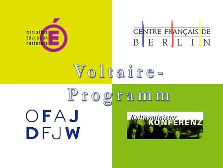 Voltaire- Programm Voltaire- Programm.