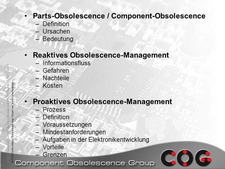 Parts-Obsolescence / Component-Obsolescence