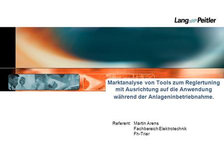 Referent: Martin Arens Fachbereich Elektrotechnik Fh-Trier