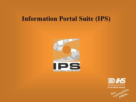 Information Portal Suite (IPS)